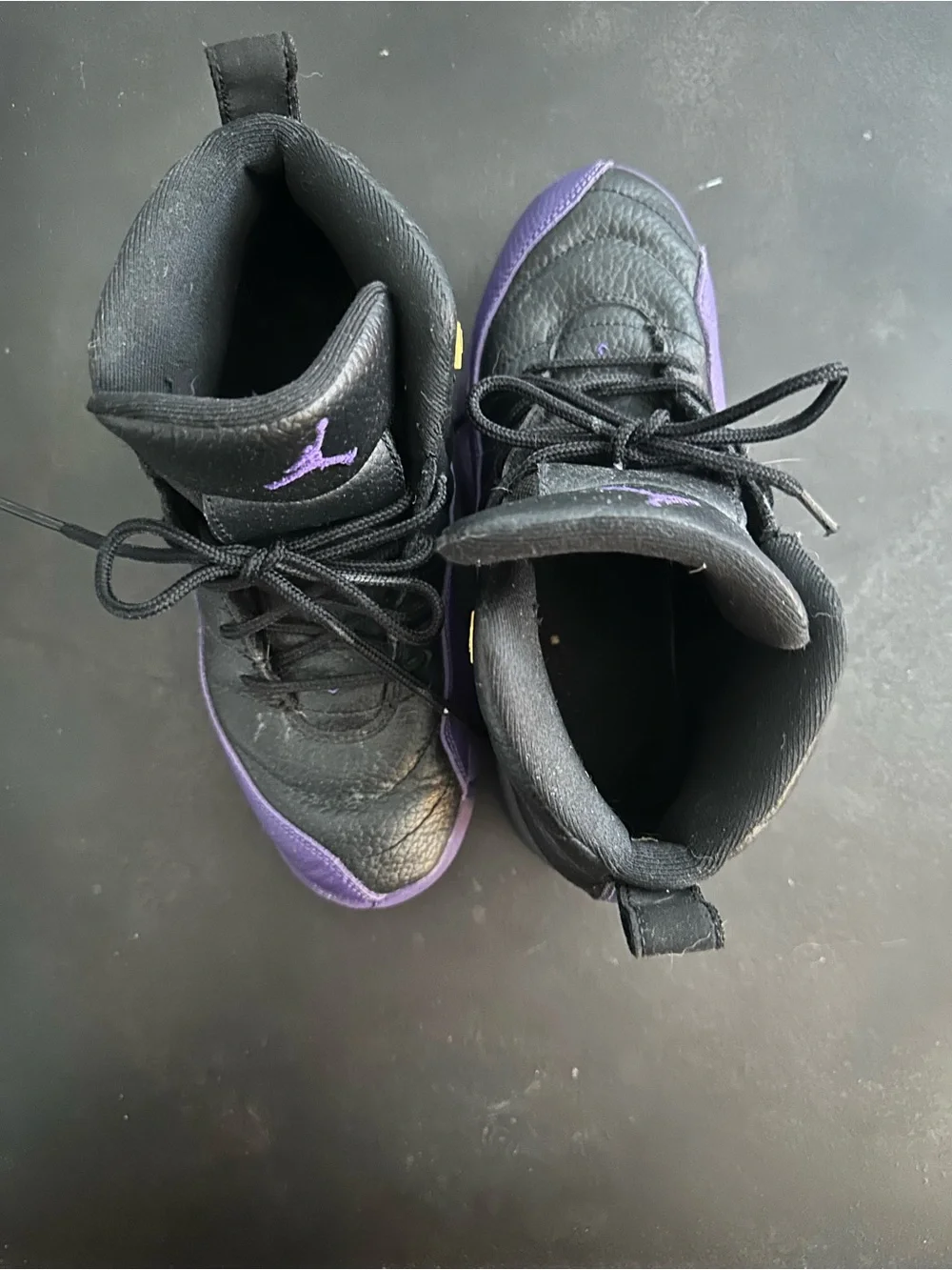 Kids’ Nike Air Jordan Retro | Black & Purple Basketball Sneakers